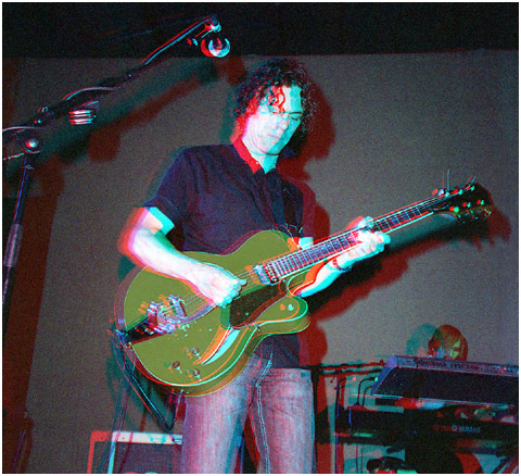 Brett Adams on Guitar. Simen on Keyboards. 3-D Photography by Marc Dawson.