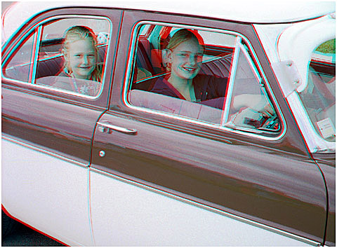 Mark 2 Zephyr Girls. 3-D Photography by Marc Dawson.