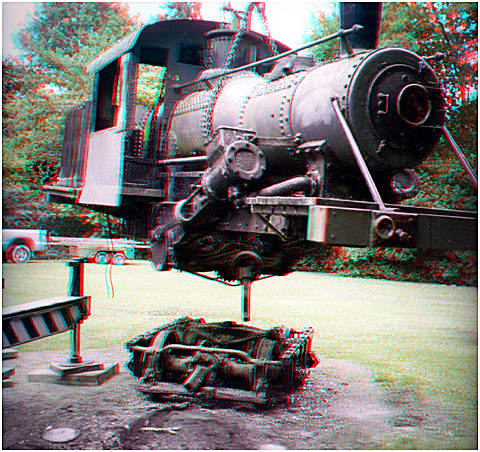 Climax 1317 lifted. 3-D Photography by Marc' Dawson.
