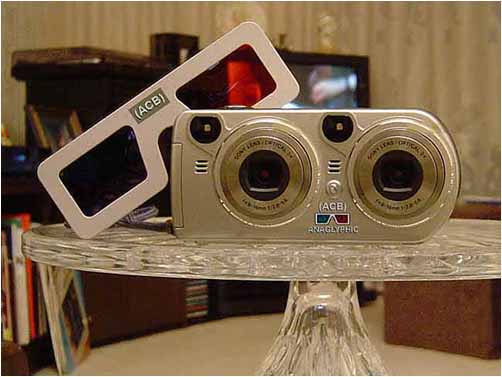Patented (ACB) 3-D Anaglyphic Camera
