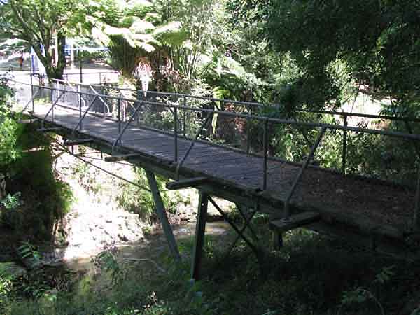 The Last Rustic Footbridge